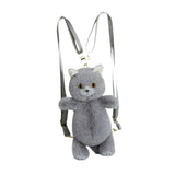 Maxbell Plush Backpack Handmade Stuffed Animal Toy for Gift Outdoor Sports Traveling