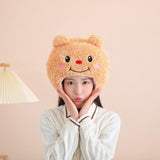 Maxbell Plush Hat Headwear Cosplay Head Cover for Men Women Dress up Funny Party Hat