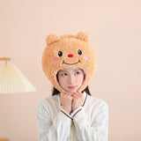 Maxbell Plush Hat Headwear Cosplay Head Cover for Men Women Dress up Funny Party Hat