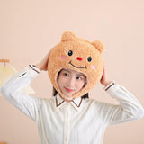 Maxbell Plush Hat Headwear Cosplay Head Cover for Men Women Dress up Funny Party Hat
