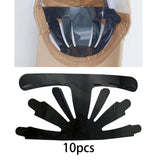 Maxbell 10 Pieces Baseball Cap Crown Inserts Shapers Dome Shape Retainer for Display