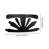 Maxbell 10 Pieces Baseball Cap Crown Inserts Shapers Dome Shape Retainer for Display