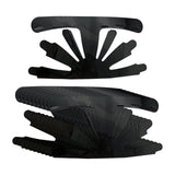 Maxbell 10 Pieces Baseball Cap Crown Inserts Shapers Dome Shape Retainer for Display