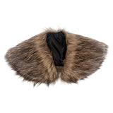 Maxbell Faux Fur Collar for Men Women Costume Accessory Larp Cosplay Medieval Mantle