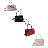 Maxbell Womens Tote Bag Shoulder Bag Fashionable Lightweight Casual Gift Satchel Bag Silver