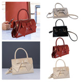 Maxbell Womens Tote Bag Shoulder Bag Fashionable Lightweight Casual Gift Satchel Bag Silver