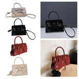 Maxbell Womens Tote Bag Shoulder Bag Fashionable Lightweight Casual Gift Satchel Bag Silver