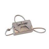 Maxbell Womens Tote Bag Shoulder Bag Fashionable Lightweight Casual Gift Satchel Bag Silver