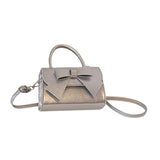 Maxbell Womens Tote Bag Shoulder Bag Fashionable Lightweight Casual Gift Satchel Bag Silver