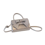 Maxbell Womens Tote Bag Shoulder Bag Fashionable Lightweight Casual Gift Satchel Bag Silver