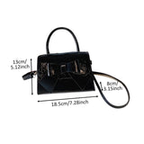 Maxbell Womens Tote Bag Shoulder Bag Fashionable Lightweight Casual Gift Satchel Bag Black