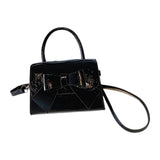 Maxbell Womens Tote Bag Shoulder Bag Fashionable Lightweight Casual Gift Satchel Bag Black