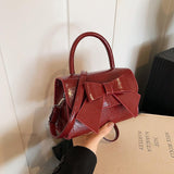 Maxbell Womens Tote Bag Shoulder Bag Fashionable Lightweight Casual Gift Satchel Bag Red