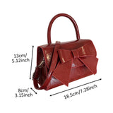 Maxbell Womens Tote Bag Shoulder Bag Fashionable Lightweight Casual Gift Satchel Bag Red