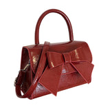 Maxbell Womens Tote Bag Shoulder Bag Fashionable Lightweight Casual Gift Satchel Bag Red