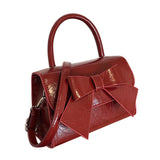 Maxbell Womens Tote Bag Shoulder Bag Fashionable Lightweight Casual Gift Satchel Bag Red