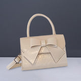 Maxbell Womens Tote Bag Shoulder Bag Fashionable Lightweight Casual Gift Satchel Bag White