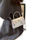 Maxbell Womens Tote Bag Shoulder Bag Fashionable Lightweight Casual Gift Satchel Bag White