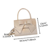 Maxbell Womens Tote Bag Shoulder Bag Fashionable Lightweight Casual Gift Satchel Bag White
