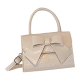 Maxbell Womens Tote Bag Shoulder Bag Fashionable Lightweight Casual Gift Satchel Bag White