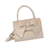 Maxbell Womens Tote Bag Shoulder Bag Fashionable Lightweight Casual Gift Satchel Bag White