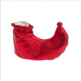 Maxbell Clown Shoes Covers Adults Footwear Performance Fun Party Costume Accessories Red