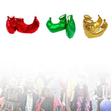 Maxbell Clown Shoes Covers Adults Footwear Performance Fun Party Costume Accessories Red
