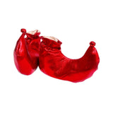 Maxbell Clown Shoes Covers Adults Footwear Performance Fun Party Costume Accessories Red