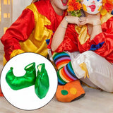 Maxbell Clown Shoes Covers Adults Footwear Performance Fun Party Costume Accessories Green