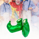 Maxbell Clown Shoes Covers Adults Footwear Performance Fun Party Costume Accessories Green