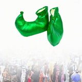 Maxbell Clown Shoes Covers Adults Footwear Performance Fun Party Costume Accessories Green
