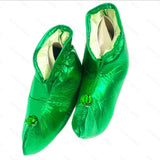 Maxbell Clown Shoes Covers Adults Footwear Performance Fun Party Costume Accessories Green