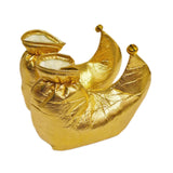 Maxbell Clown Shoes Covers Adults Footwear Performance Fun Party Costume Accessories Gold
