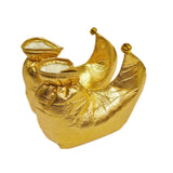 Maxbell Clown Shoes Covers Adults Footwear Performance Fun Party Costume Accessories Gold