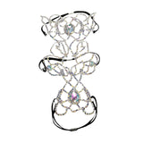 Maxbell Thigh Chain Decoration Boho Belly Dance Leg Chain for Suit Dancing Traveling