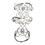 Maxbell Thigh Chain Decoration Boho Belly Dance Leg Chain for Suit Dancing Traveling