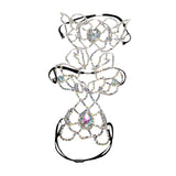 Maxbell Thigh Chain Decoration Boho Belly Dance Leg Chain for Suit Dancing Traveling