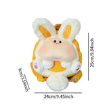 Maxbell Bunny Backpack Decor Crossbody Handbag for Birthday Traveling Outdoor Sports