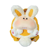 Maxbell Bunny Backpack Decor Crossbody Handbag for Birthday Traveling Outdoor Sports