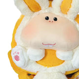 Maxbell Bunny Backpack Decor Crossbody Handbag for Birthday Traveling Outdoor Sports