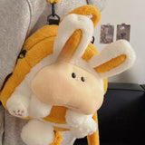 Maxbell Bunny Backpack Decor Crossbody Handbag for Birthday Traveling Outdoor Sports