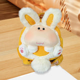 Maxbell Bunny Backpack Decor Crossbody Handbag for Birthday Traveling Outdoor Sports