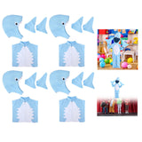 Maxbell Halloween Shark Costume Clothes for Stage Performance Holiday Party Supplies S