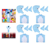 Maxbell Halloween Shark Costume Clothes for Stage Performance Holiday Party Supplies S