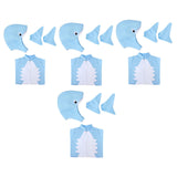 Maxbell Halloween Shark Costume Clothes for Stage Performance Holiday Party Supplies S