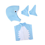 Maxbell Halloween Shark Costume Clothes for Stage Performance Holiday Party Supplies XL