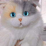 Maxbell Stuffed Cat Doll Backpack Lightweight Toy Knapsack for Dating Pet Lover Gift No Neckwear