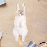 Maxbell Stuffed Cat Doll Backpack Lightweight Toy Knapsack for Dating Pet Lover Gift No Neckwear