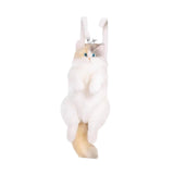Maxbell Stuffed Cat Doll Backpack Lightweight Toy Knapsack for Dating Pet Lover Gift No Neckwear