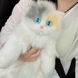 Maxbell Stuffed Cat Doll Backpack Lightweight Toy Knapsack for Dating Pet Lover Gift No Neckwear